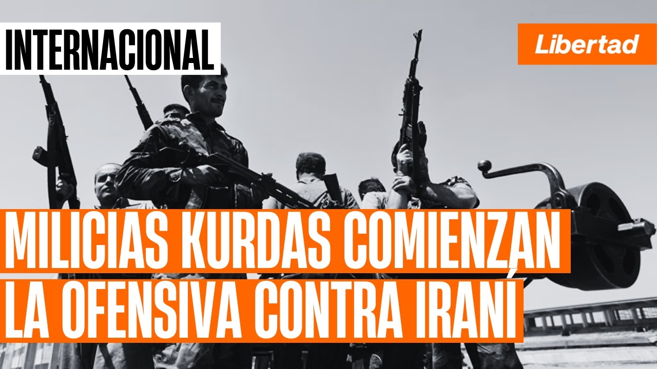 Milicias kurdas comienzan la ofensiva en suelo iraní