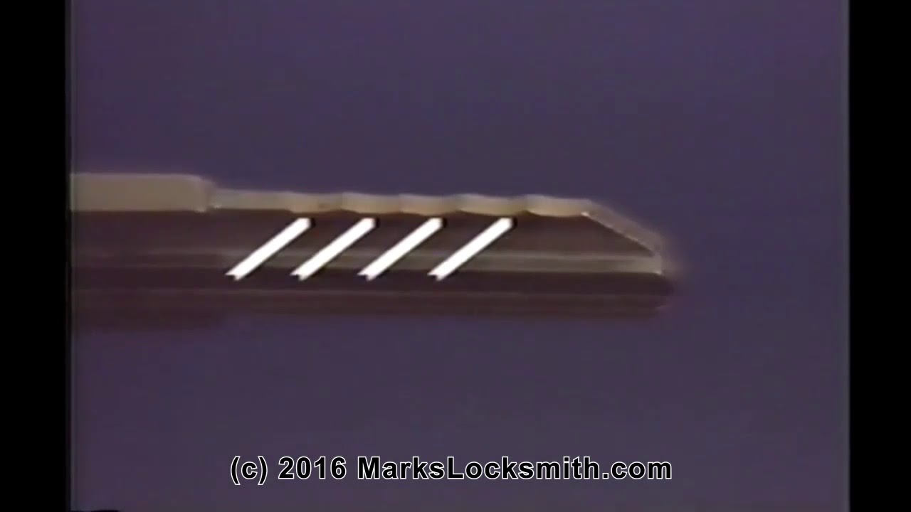How to Impression a Key: Impressioning A Wafer Tumbler Cam Lock
