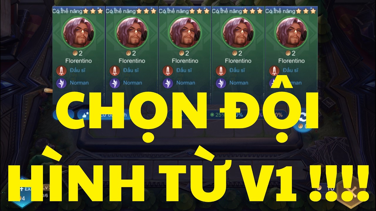 GÀ RÁN CHỌN NGAY ĐỘI HÌNH CHO TỪ VÒNG 1 !!! | CỜ LIÊN QUÂN SIZ