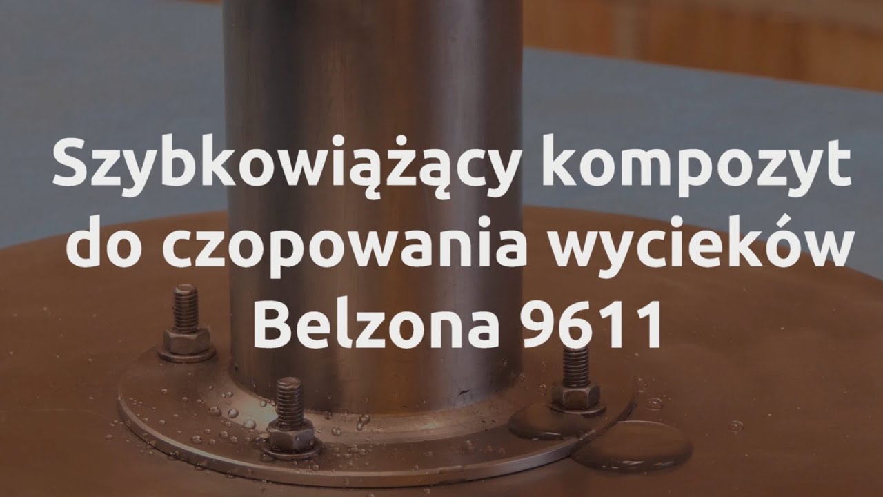 Uszczelnienie wycieku  „na ruchu” Belzona 9611