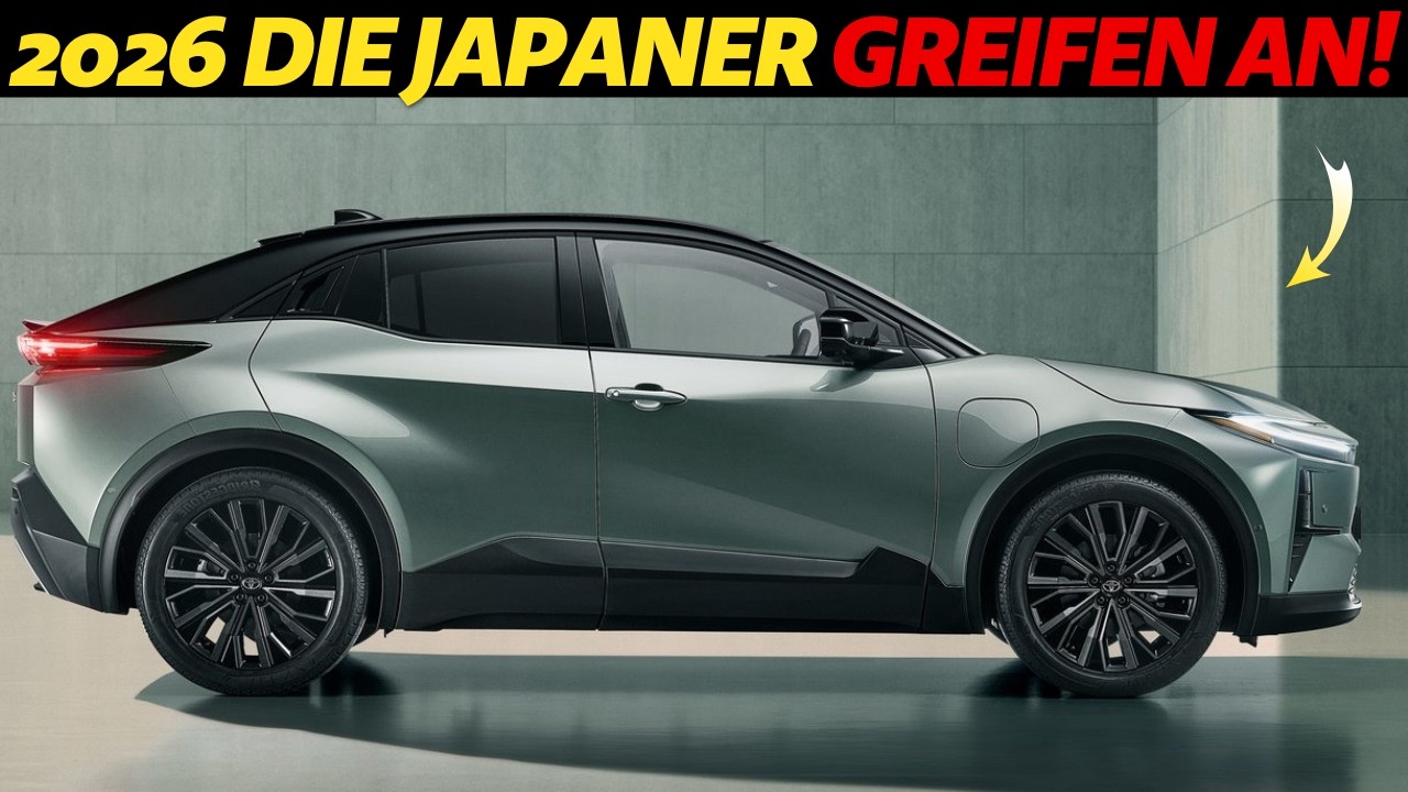 2026 wird wild: Diese 6 Toyota- und Mazda-Elektroautos musst du kennen