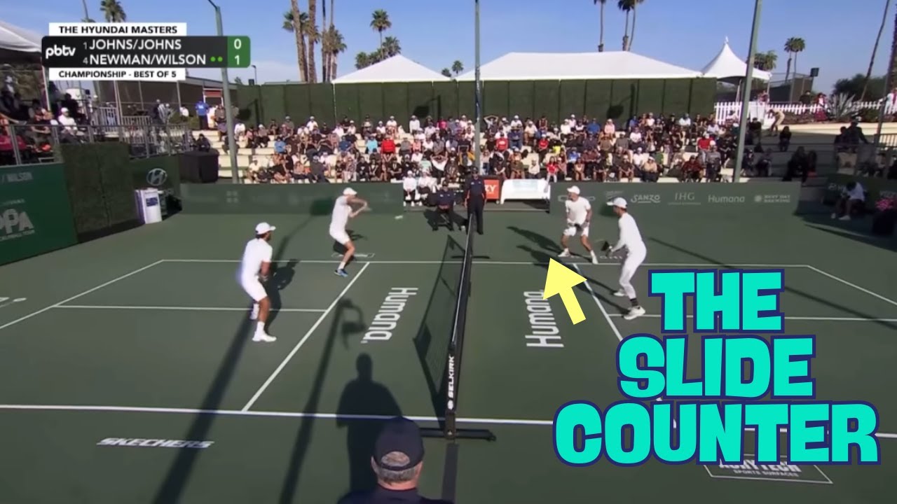 Pickleball Film Breakdown: Collin Johns' Slide Counter