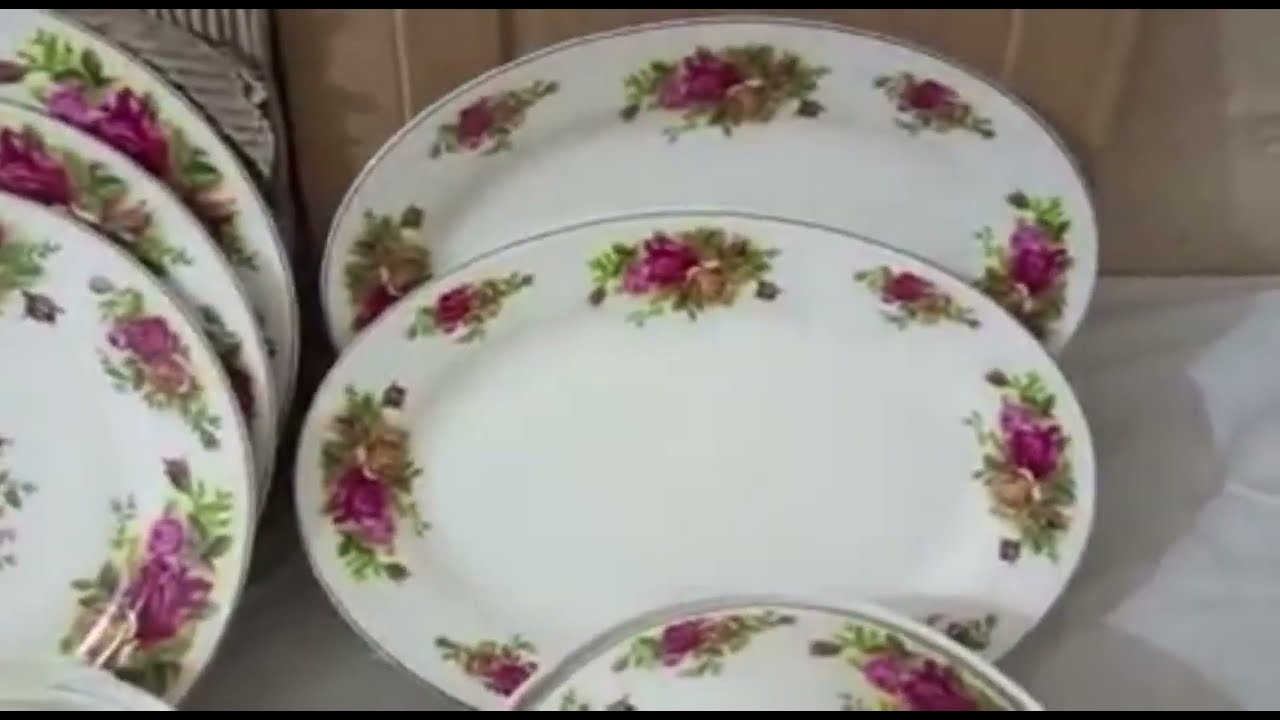 Royal Albert Fine Bone China Dinner Set|Unboxing Dinner Set|Marble@world_tech.111