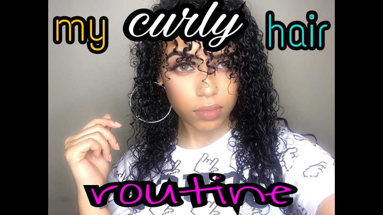 How to: BIG CURLY HAIR ROUTINE | Vanessa Lynn @ortizv95