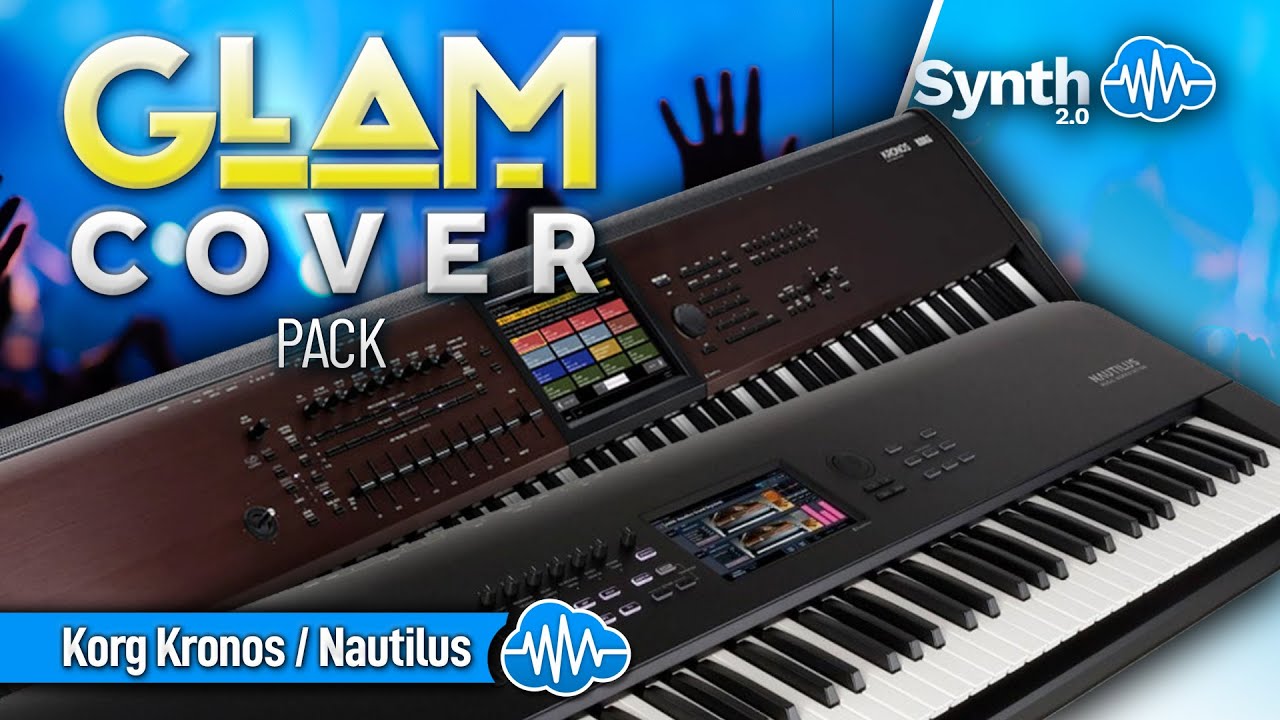 GLAM ROCK PACK | KORG KRONOS / NAUTILUS | SOUND BANK