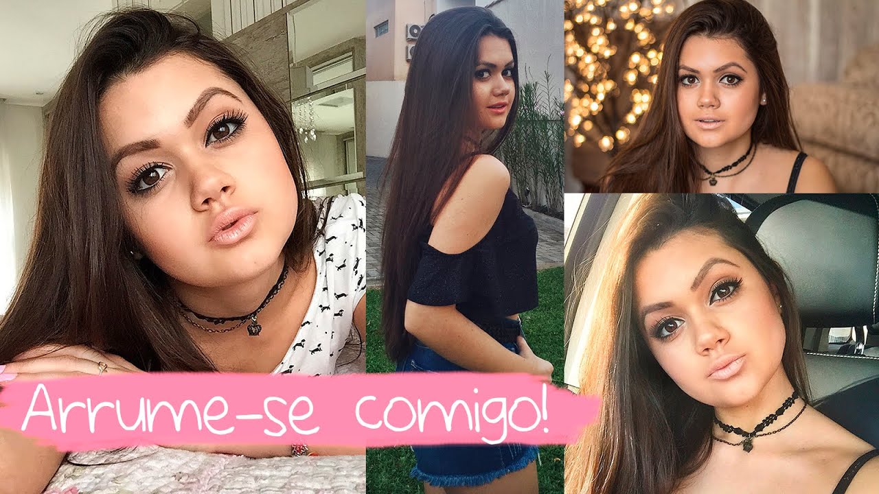 Arrume-se comigo: Maquiagem predileta + truques cabelo