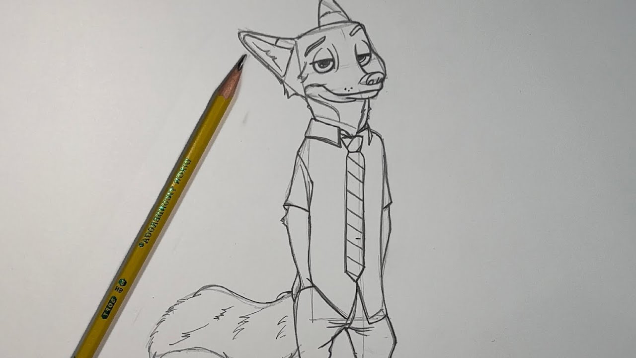 How To Draw NICK WILDE From 