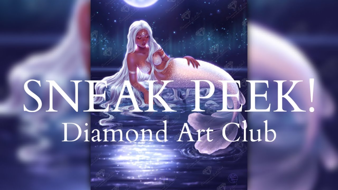 ПРЕДВАРИТЕЛЬНЫЙ ВЗГЛЯД! «Лунная ванна» от Эйли Мари и Diamond Art Club *ПЛЮС* ПЕРВЫЙ ВЗГЛЯД НА Sp...