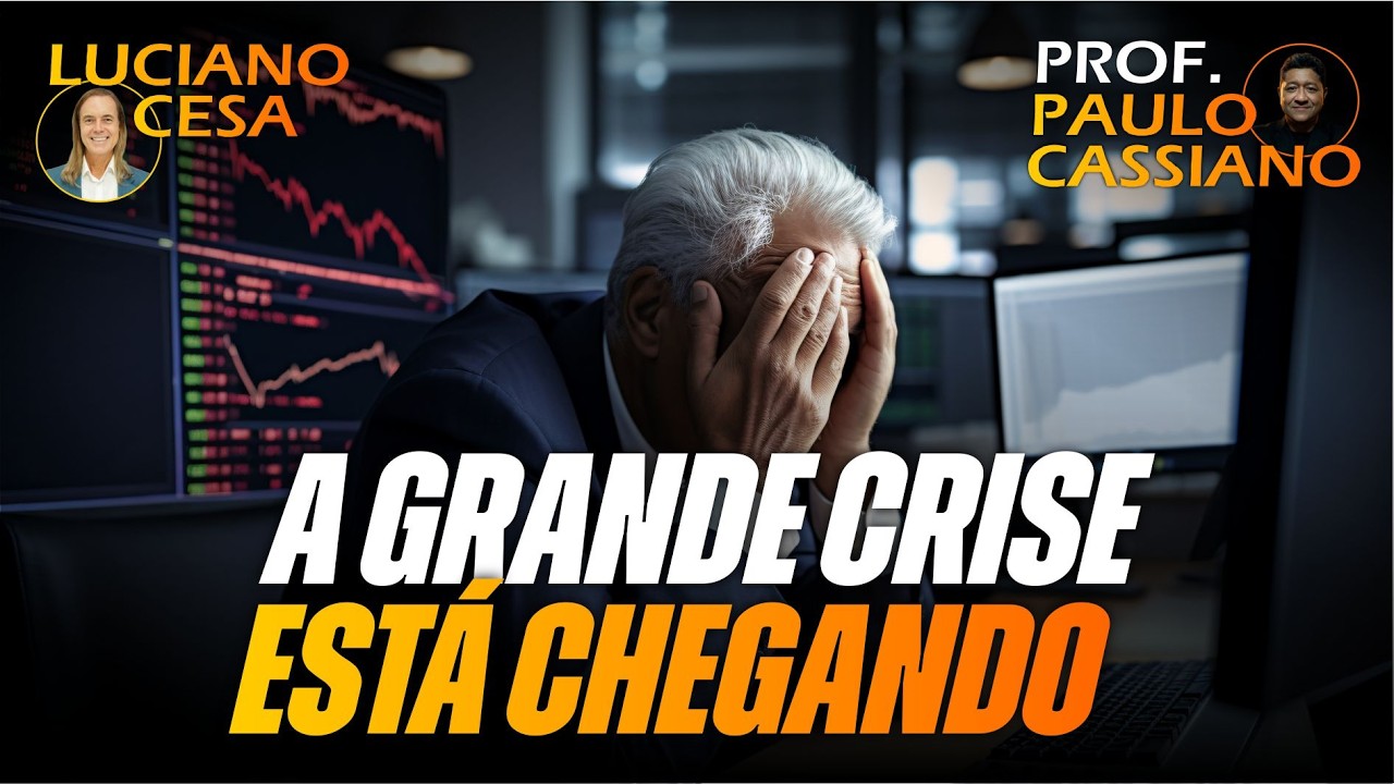 CRISE ESTÁ CHEGANDO ! LUCIANO CESA e Prof. PAULO CASSIANO. Compartilhem !