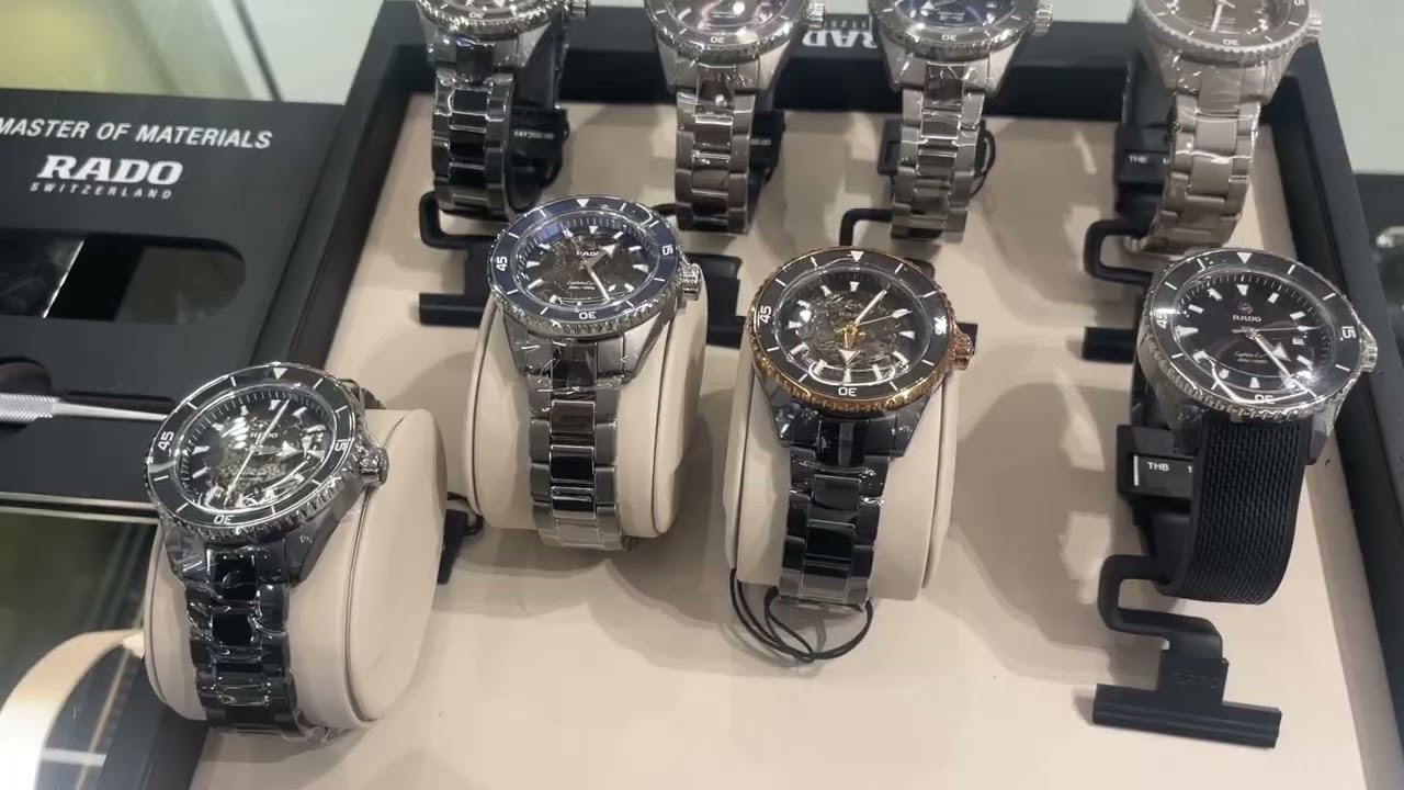 #rado #centralworld #Captain Cook High-Tech Ceramic