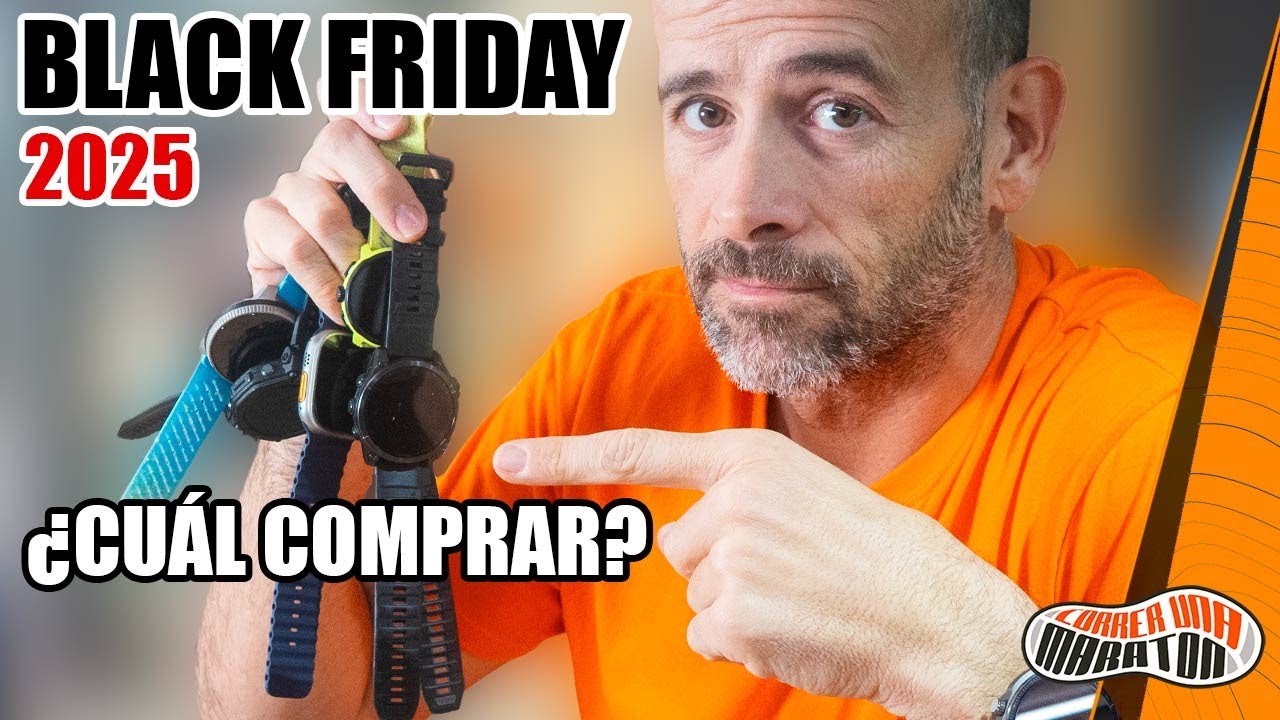 Gu&iacute;a Black Friday 2025: Las &Uacute;NICAS ofertas que valen la pena (Garmin, Suunto, Amazfit)