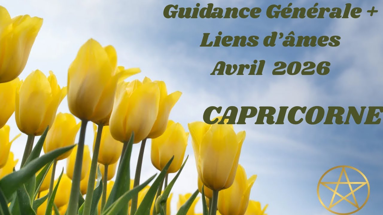 🌸AVRIL 2026 🌸CAPRICORNE ♑️ Tu ne te laisse plus faire 💪