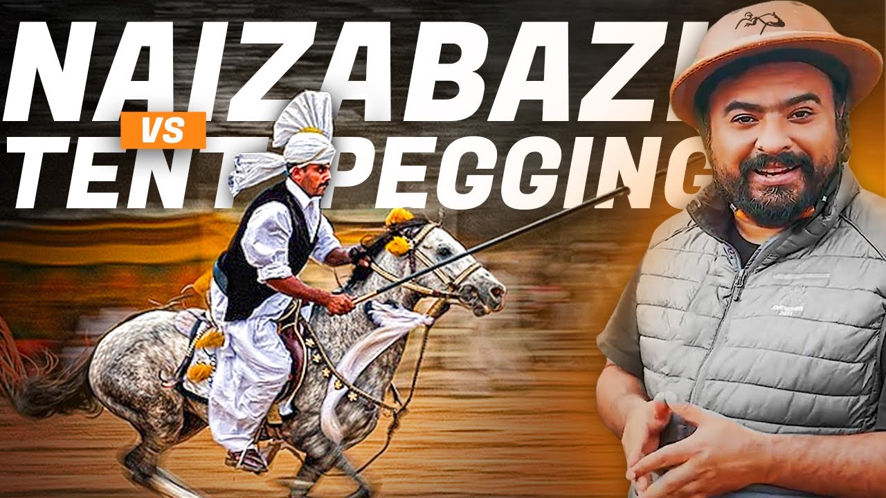 History of Nezabazi | Difference between tent pegging and naizabazi | Role of Indian subcontinent