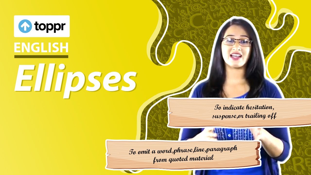 Ellipses | Punctuation | Class 6 English