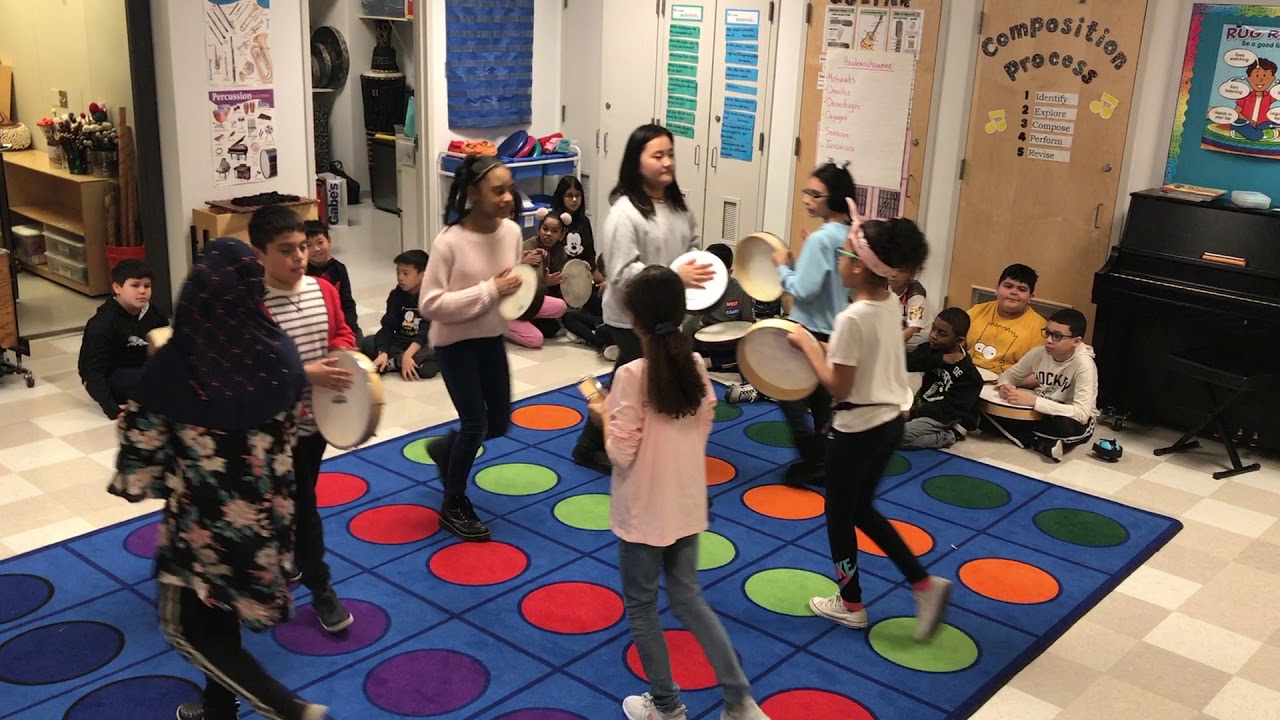 Hand Drum and Body Percussion Compositions  5th Grade Music
