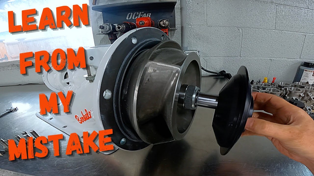 Installing a Bowl Stuffer into a Berkeley 12JG Jet Boat Pump