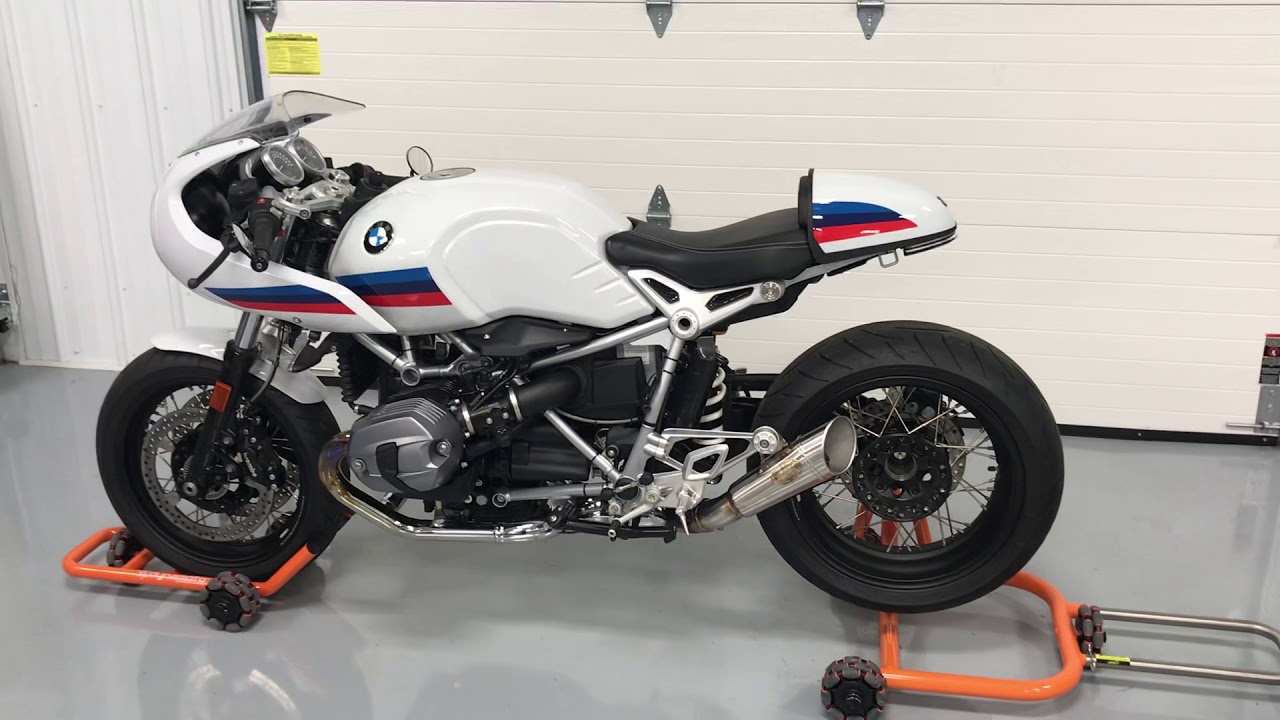 Zard GP exhaust on BMW R nine T Cafe
