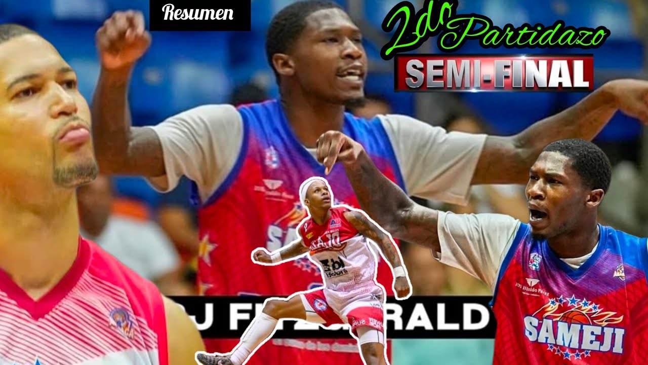 RESUMEN COMPLETO | PLAZA vs SAMEJI |  2do PARTIDAZO DE SEMIFINAL EN TBS SANTIAGO | TIENES QUE VERLO🔥