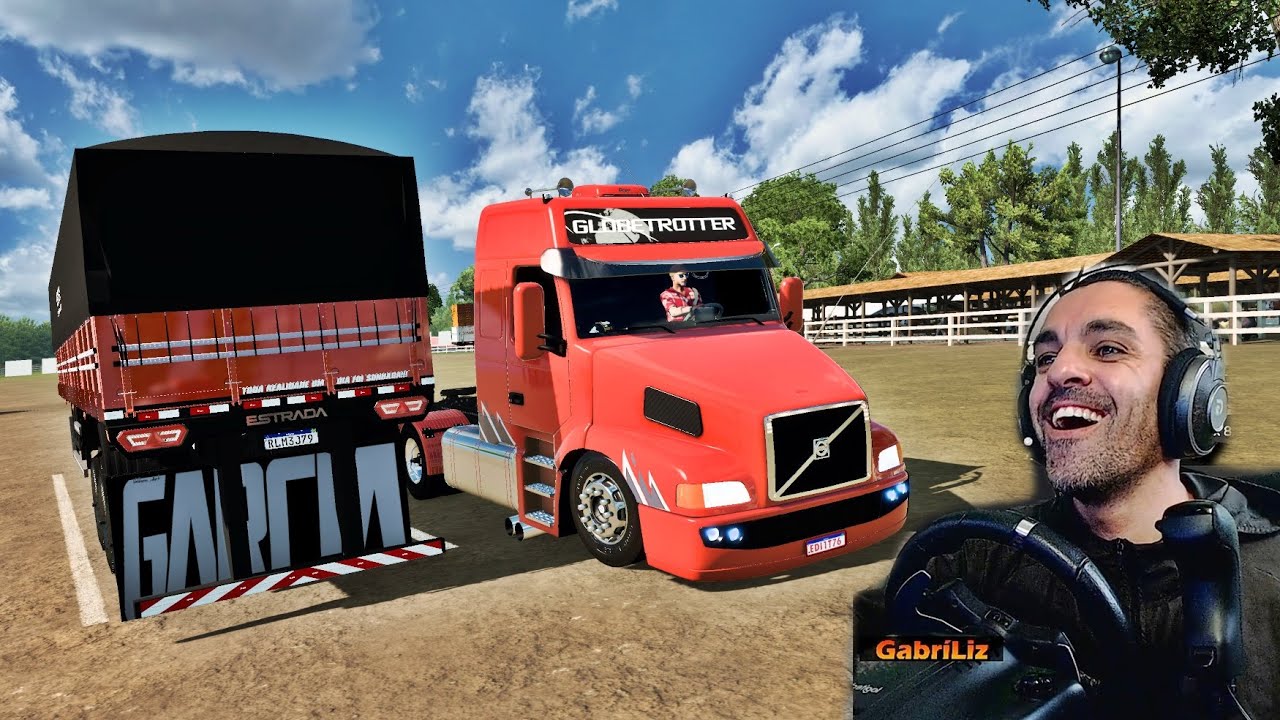 ANDEI COM O CAMINHÃO NH12 LARANJA DO BRUNO GARCIA - Vida de Caminhoneiro #216 - Euro Truck 2