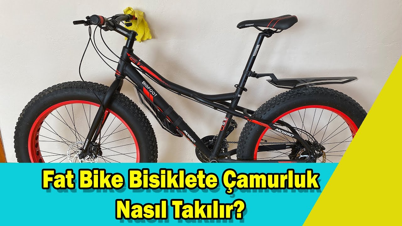 Fat Bike Bisiklete Çamurluk Nasıl Takılır? XLC FX-119R/XLC FX-119C İnceleme ve Test