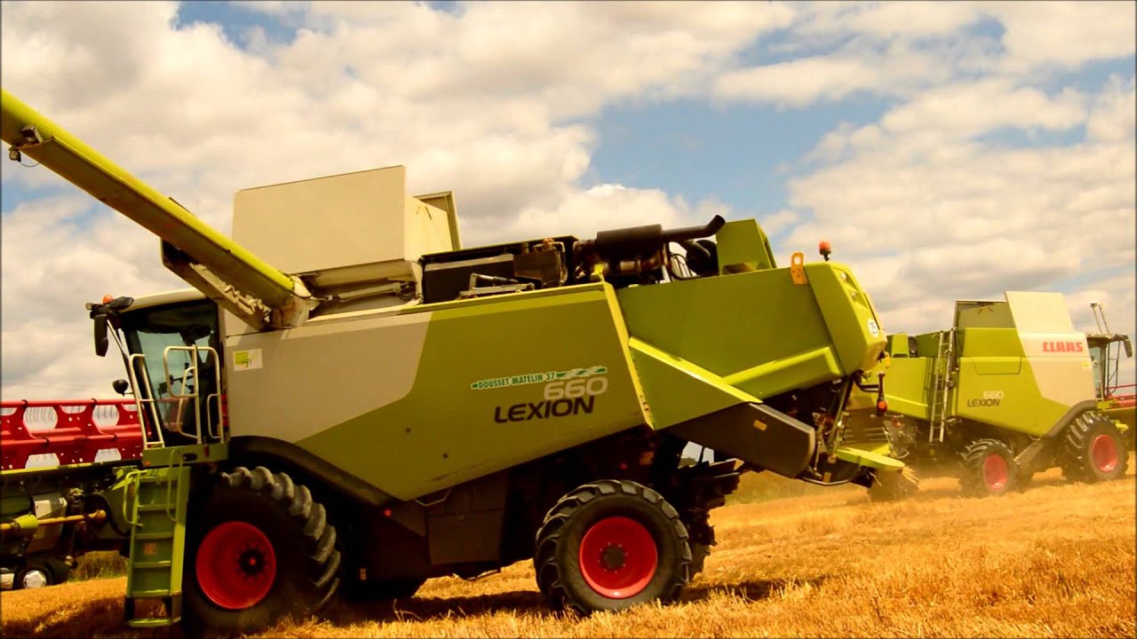 Double lexion 660 Moisson 2015
