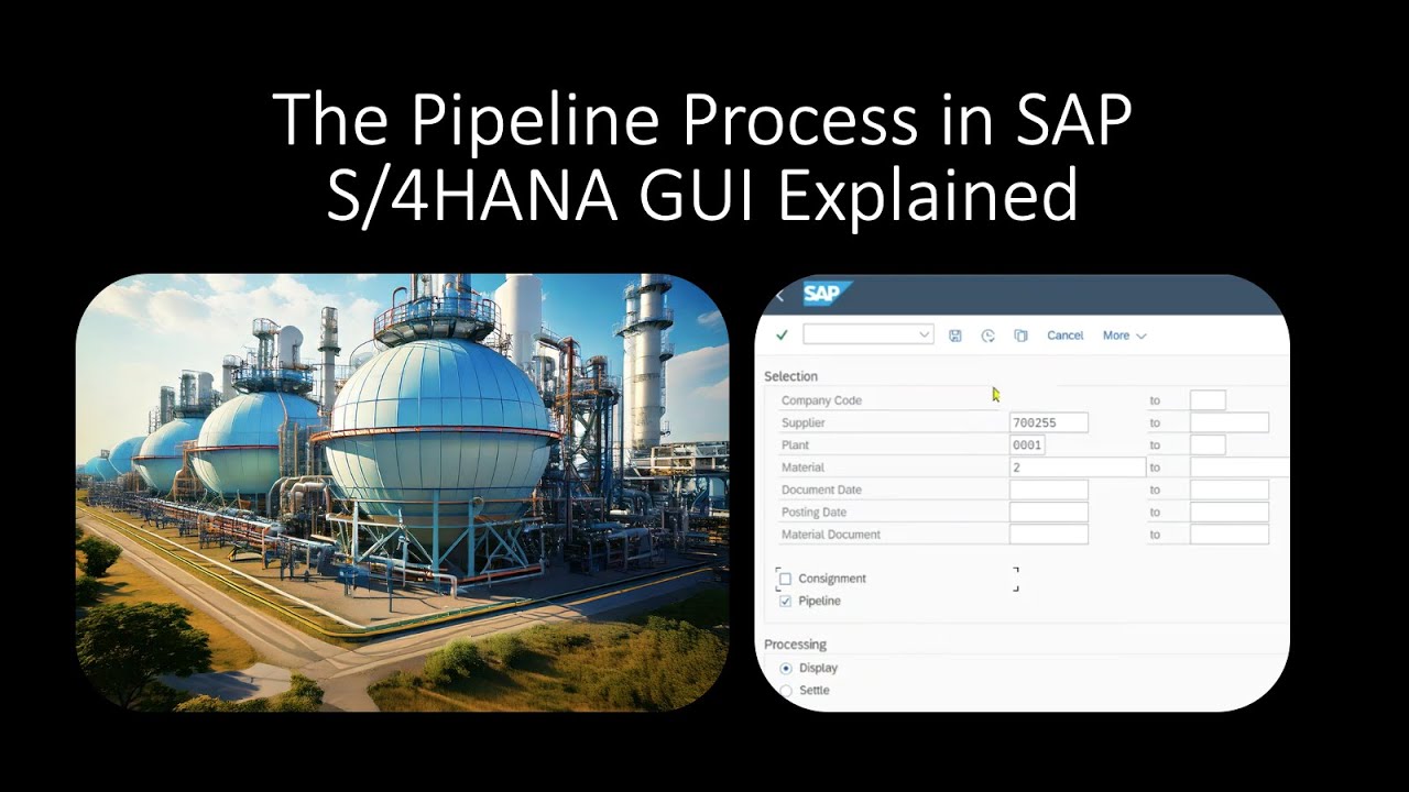 The Pipeline Procurement Process in SAP S/4HANA MM Explained - Step-by-Step Tutorial