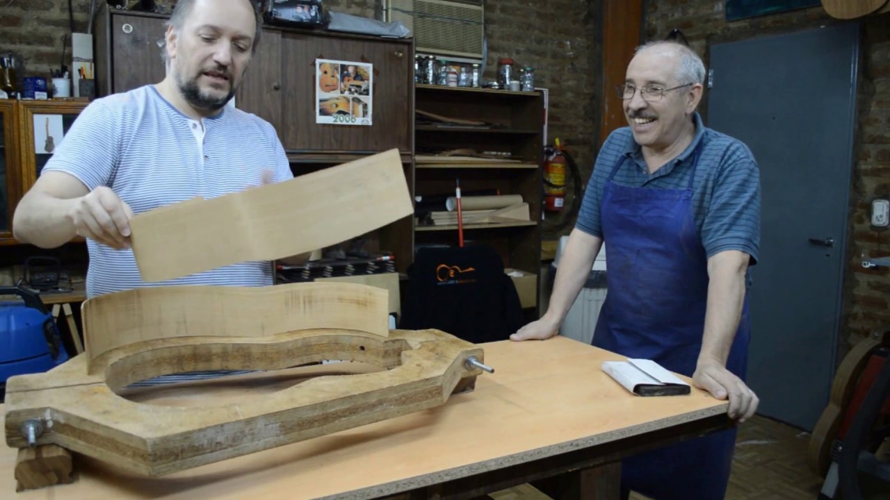 Construyendo una guitarra: Taco trasero interno