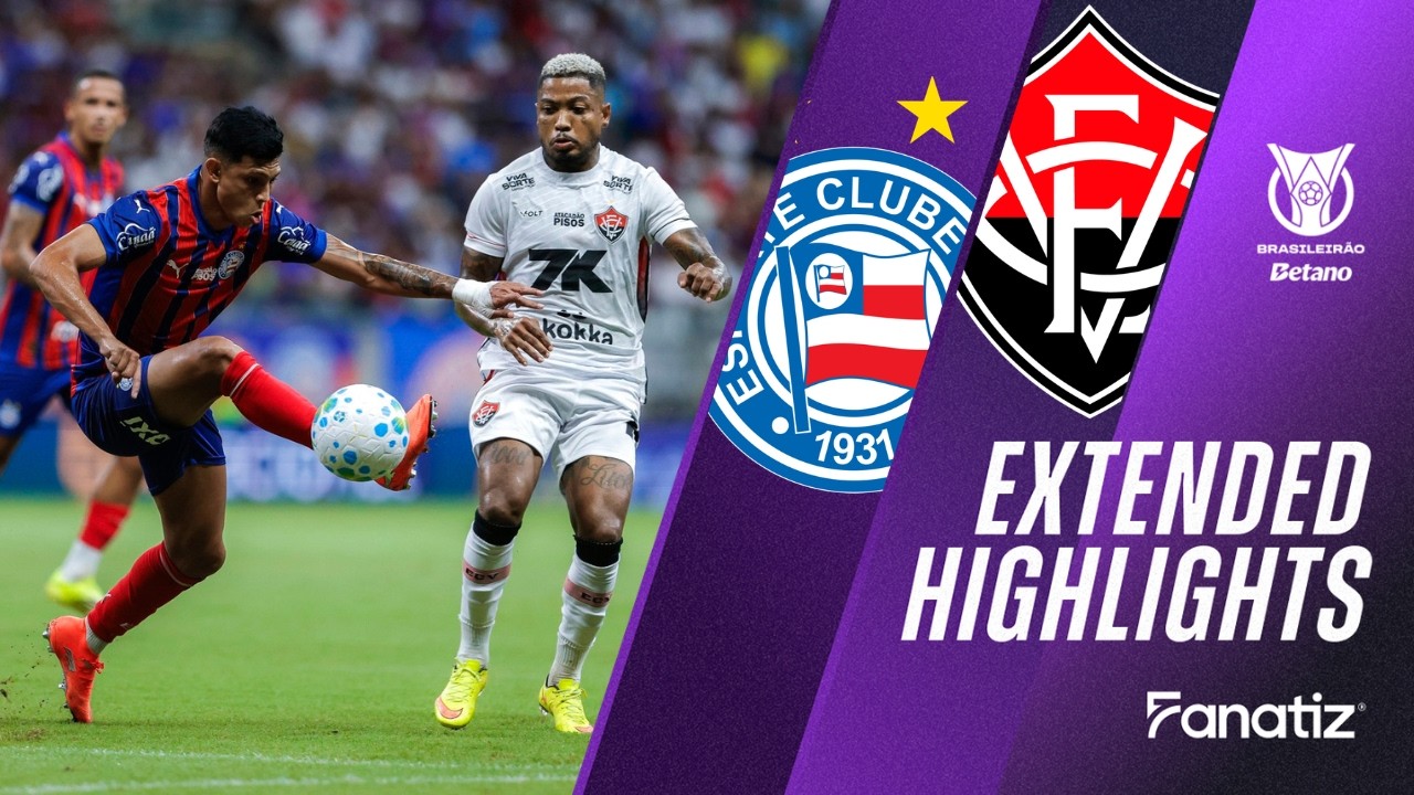 Bahia vs Vitoria 1-1 I Game Highlights I #Brasileirao2026