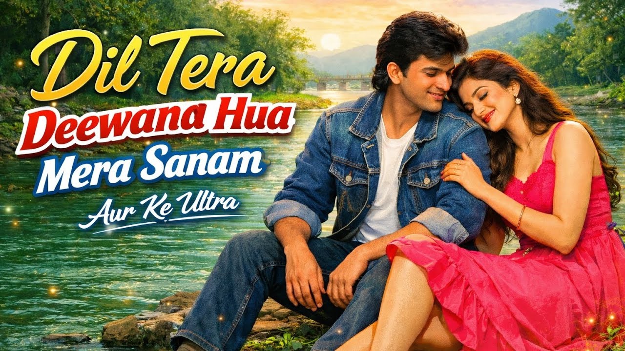 💞 Mera Dil Tera Deewana Sanam 😍 | Super Romantic Hindi Song 🎵 | Love Feeling