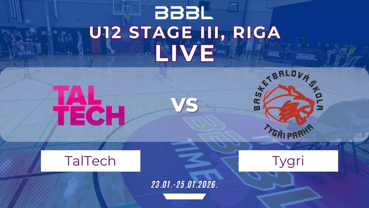 Taltech BS 2014 vs BS Tygri 2014 | BBBL U12 | Stage III