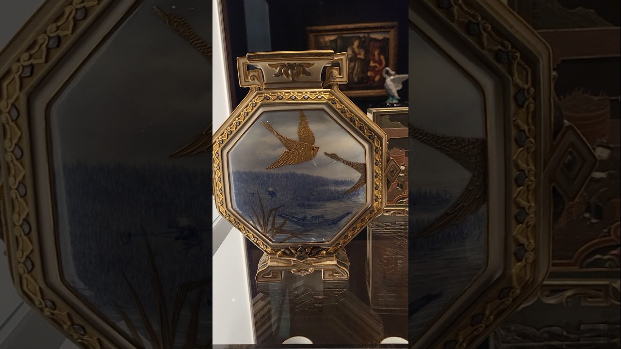 Antique porcelain at Metropolitan  museum 