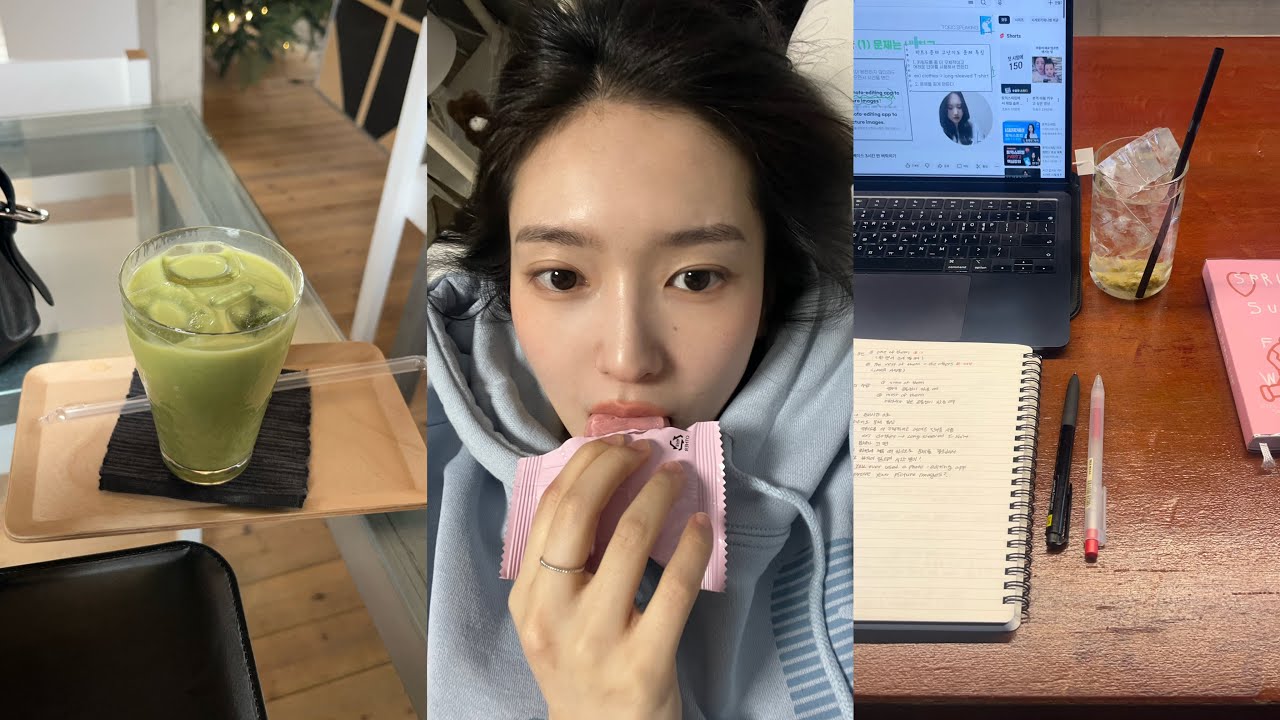 vlog. 토스 공부 시작했다..  | 최애 카페 찾고 밥도 잘 먹는 요즘 🍵