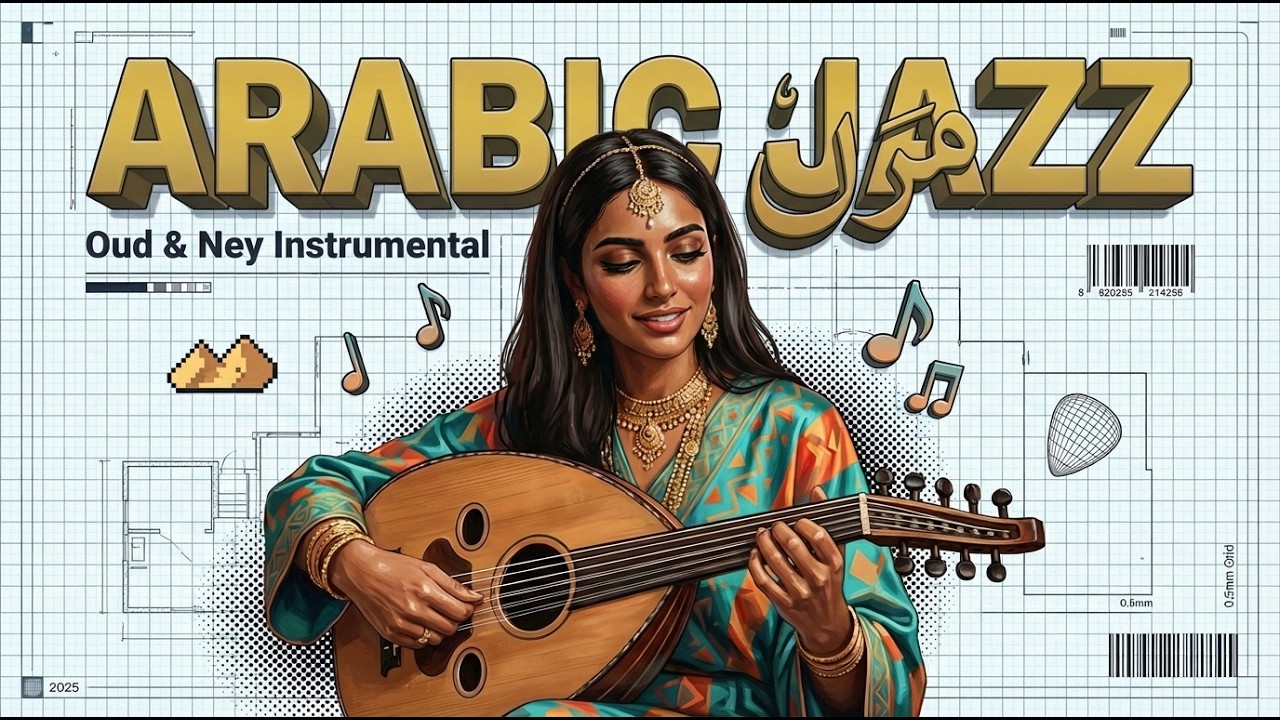 Arabic Jazz Fusion | Oud & Ney Instrumental for Focus, Study & Deep Work
