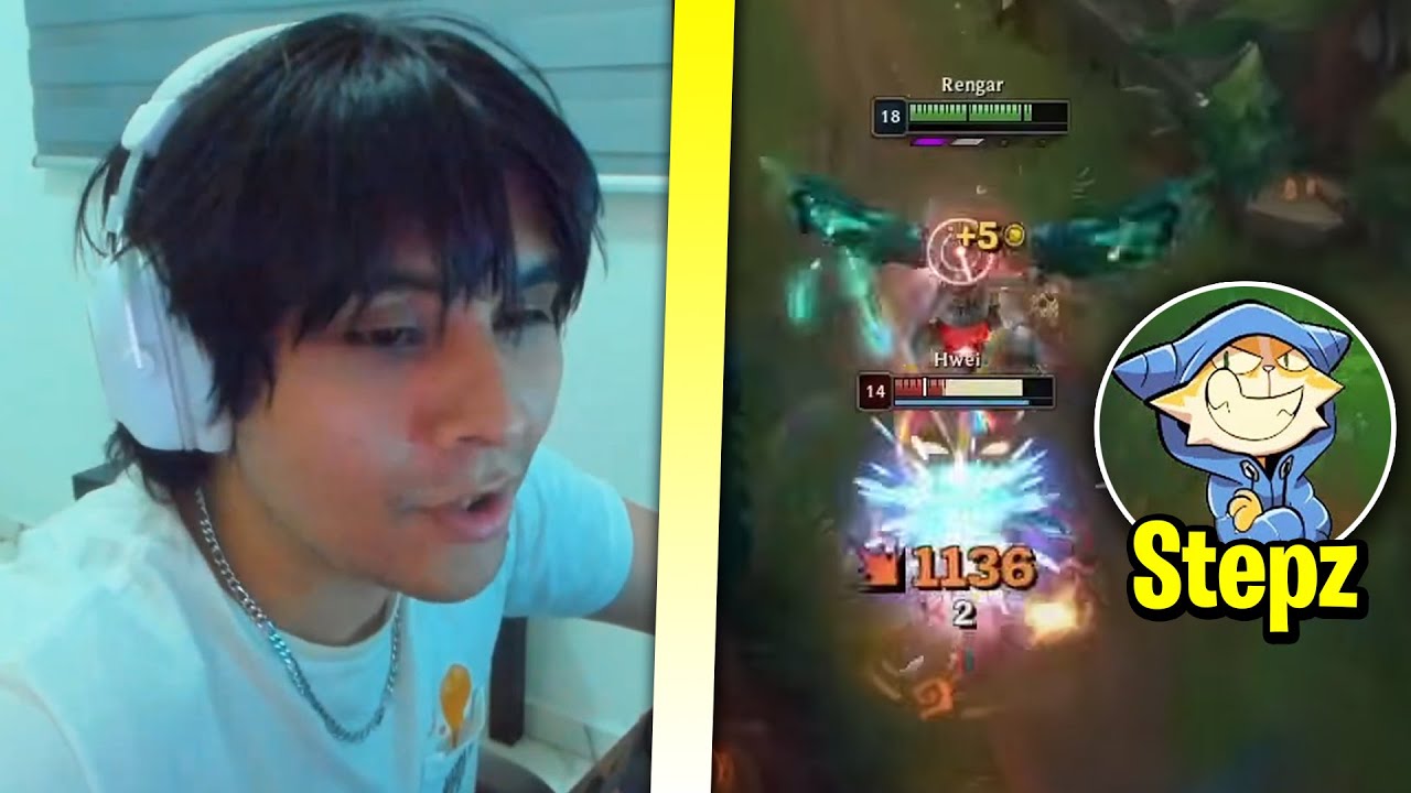 Kevo reacciona a Stepz jugando Rengar en SoloQ