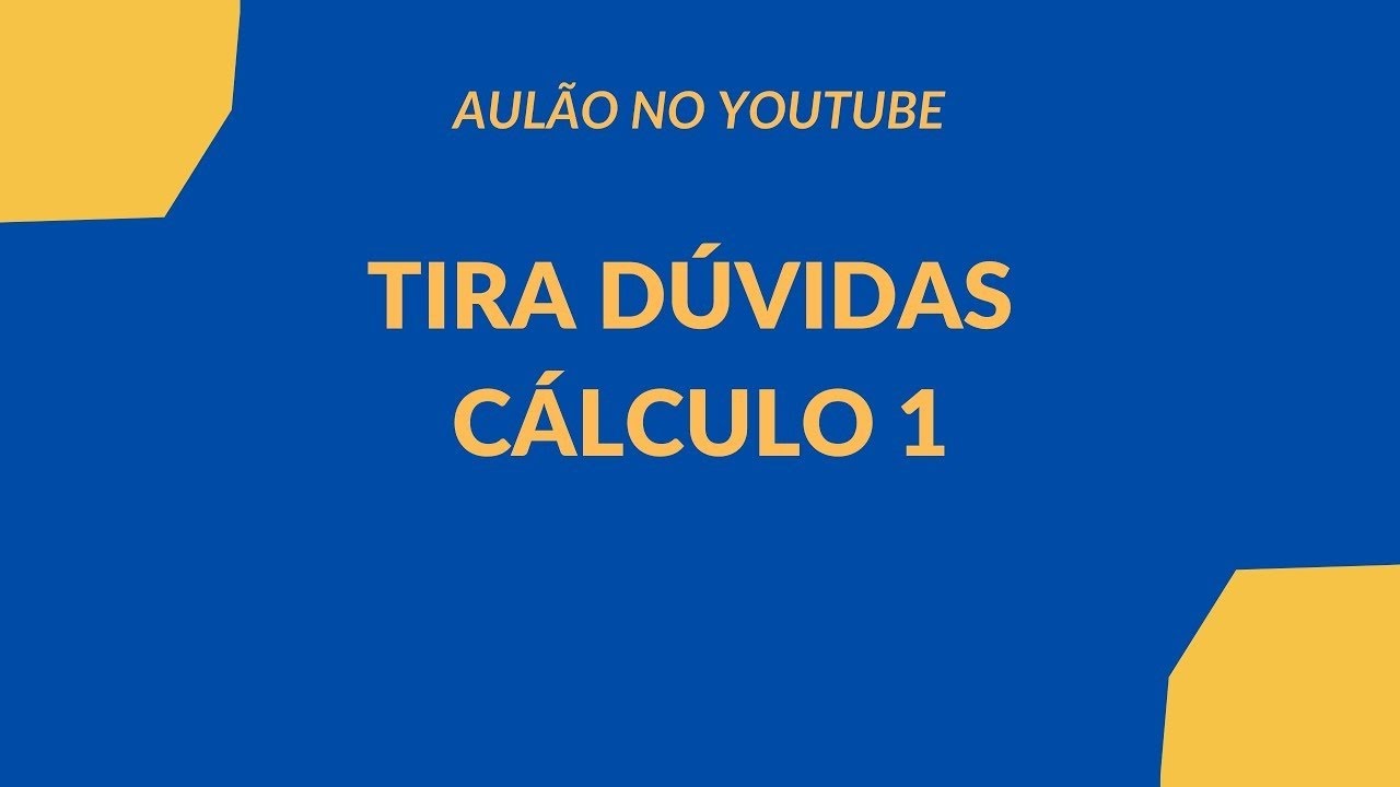 Tira Dúvidas - Cálculo 1 | Responde Aí