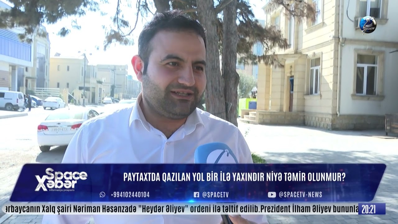 Paytaxtda Qazılan Yol Bir İlə Yaxındır Niyə Təmir Olunmur