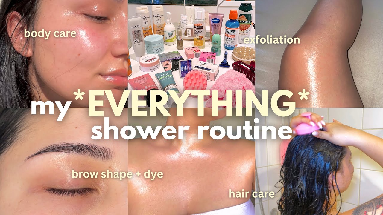 my *ultimate* EVERYTHING SHOWER (tips from a beauty tech) ✨