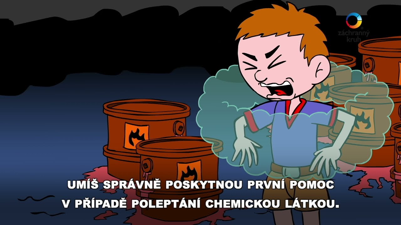Nebezpečí při úniku látek.