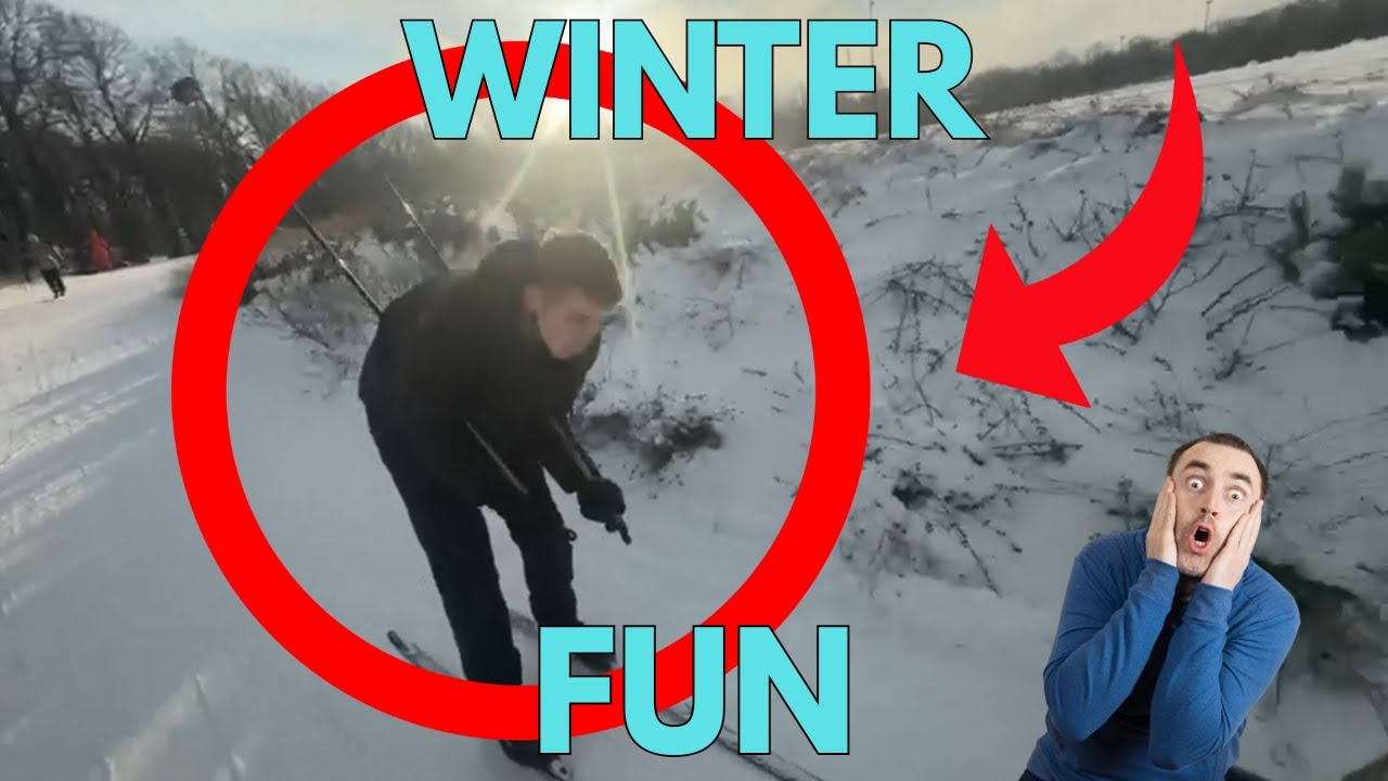 FIRST TIME SKIING (WINTER VLOG)