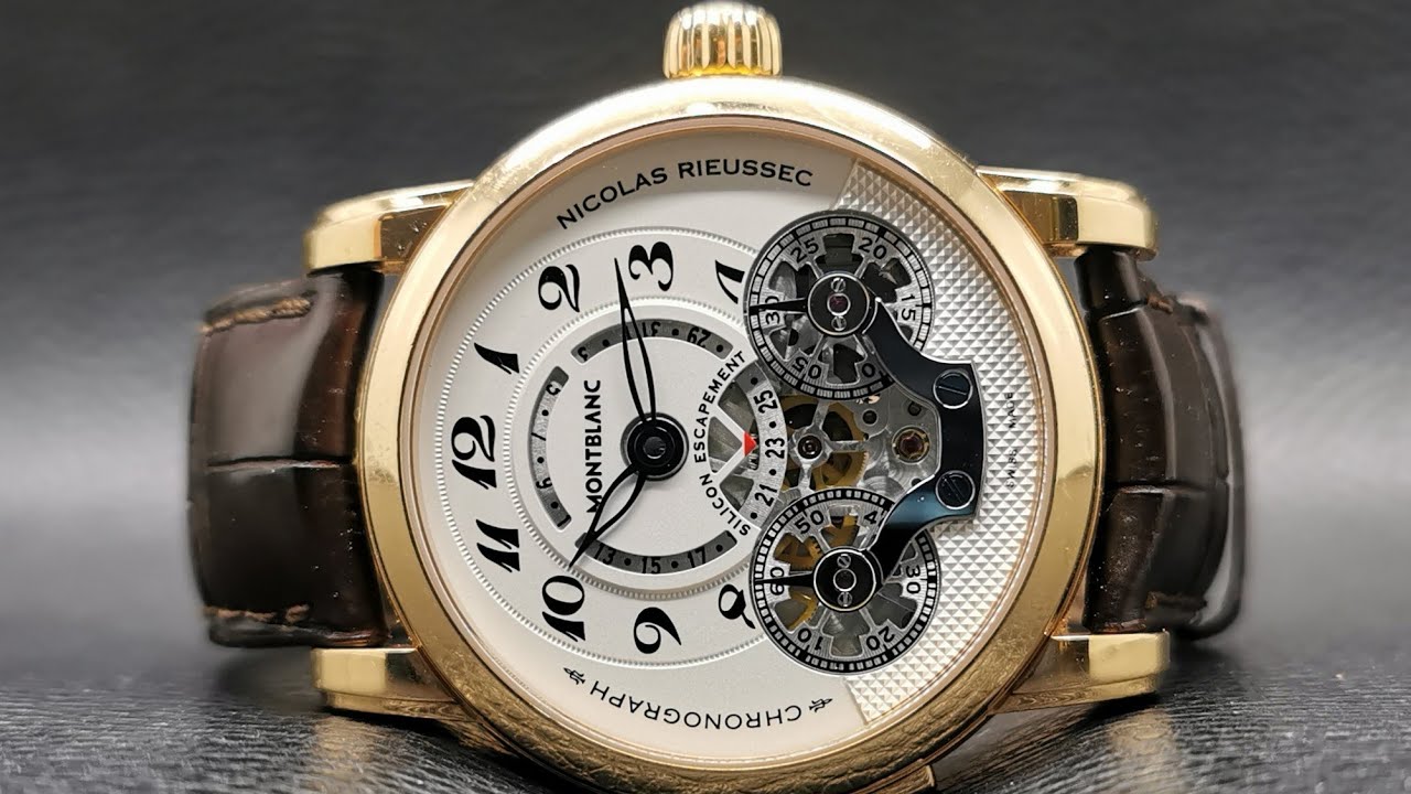 Montblanc Nicolas Rieussec Chronograph Date Limited Edition 25pcs Ref:SM102199 43MM