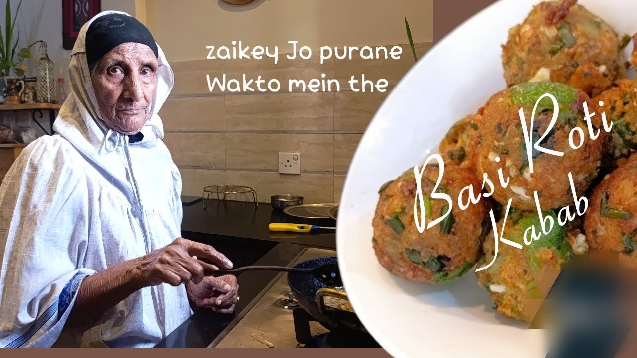 Basi roti k Kabab,, Aloo k Kabab,,  @BohraTraditional