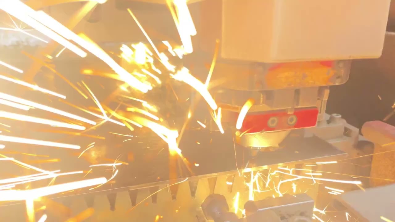 Tube Bracket cutting process #amada #cnc #lasercutting 