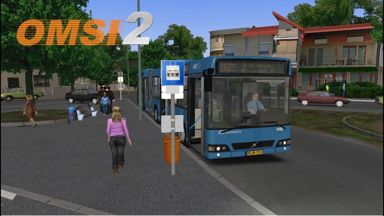 OMSI 2｜Délpest 5.2｜282E ➤ Kőbánya Kispest M➟Alacskai úti ltp.｜Volvo 7700A｜BKK Futár｜