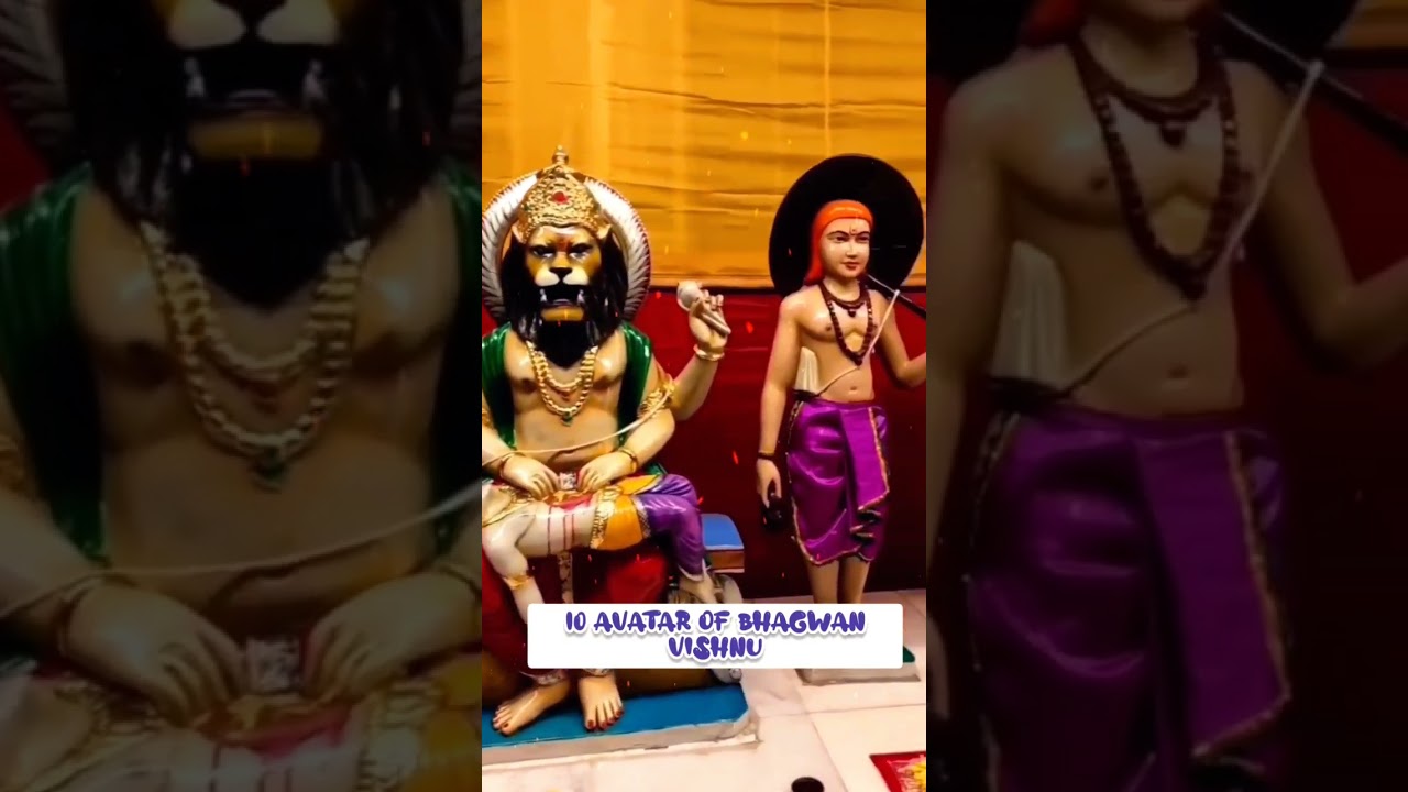 10 Avatar of Bhagwan Vishnu Idol 🐚🌼🙏🌼🙏🐚 