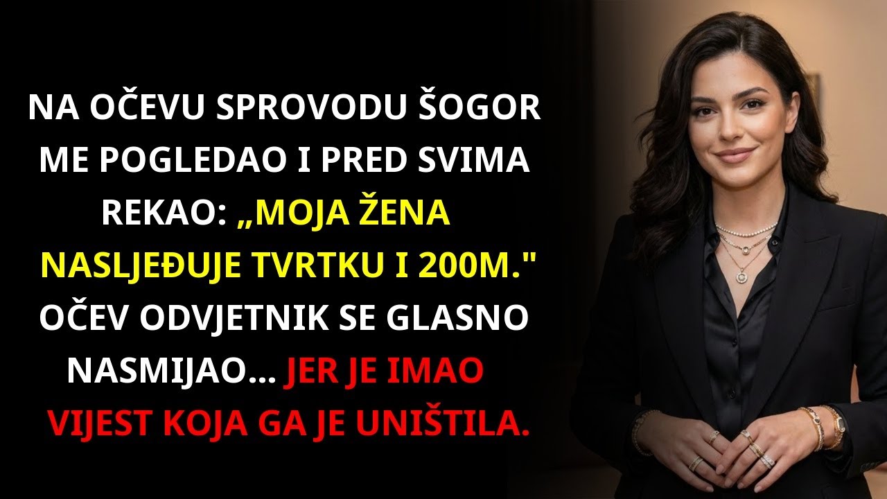 Na sprovodu je tražio 200M — odvjetnik se nasmijao jer je znao istinu