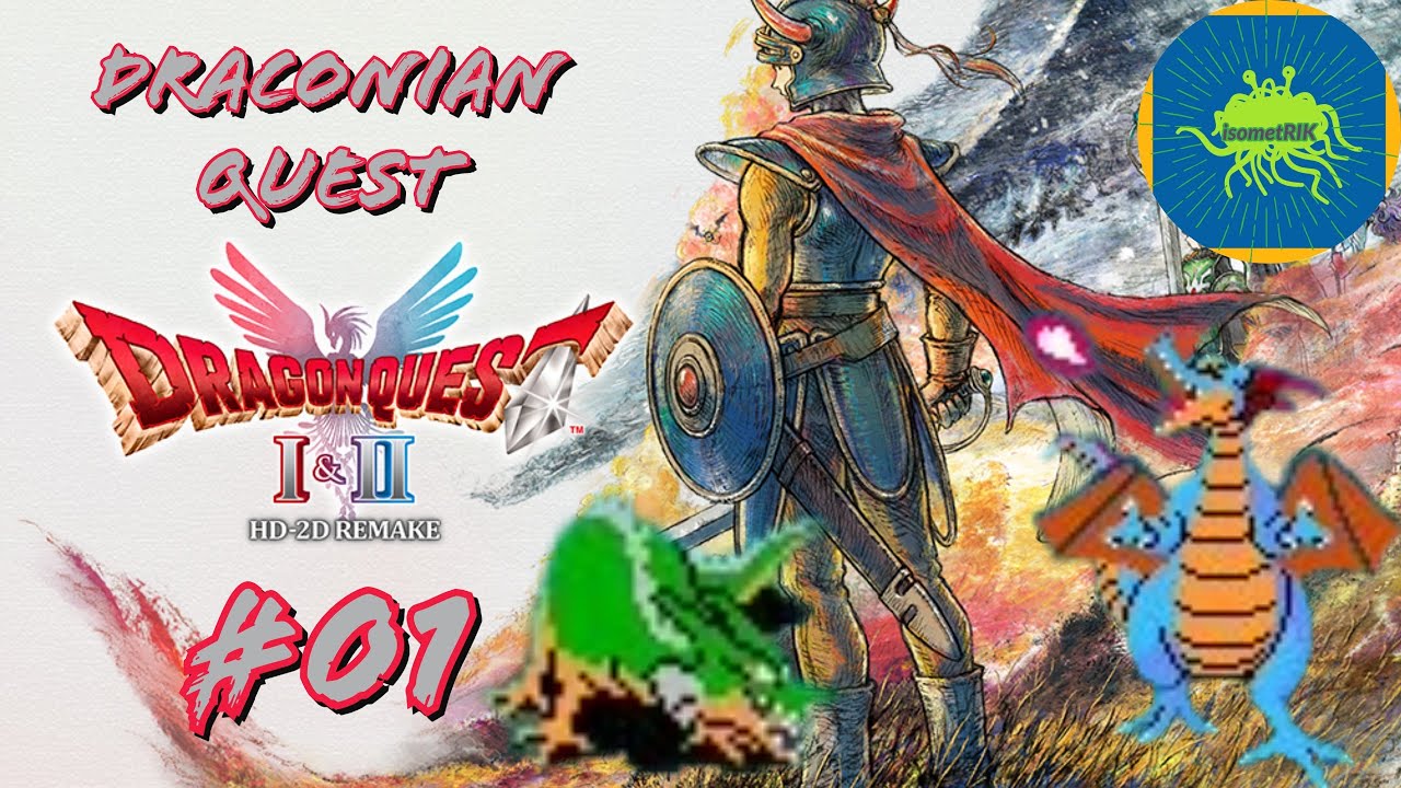 Dragon Quest I HD 2D Remake (DRACONIAN) - #01 - A LEGEND REBORN! #dragonquest