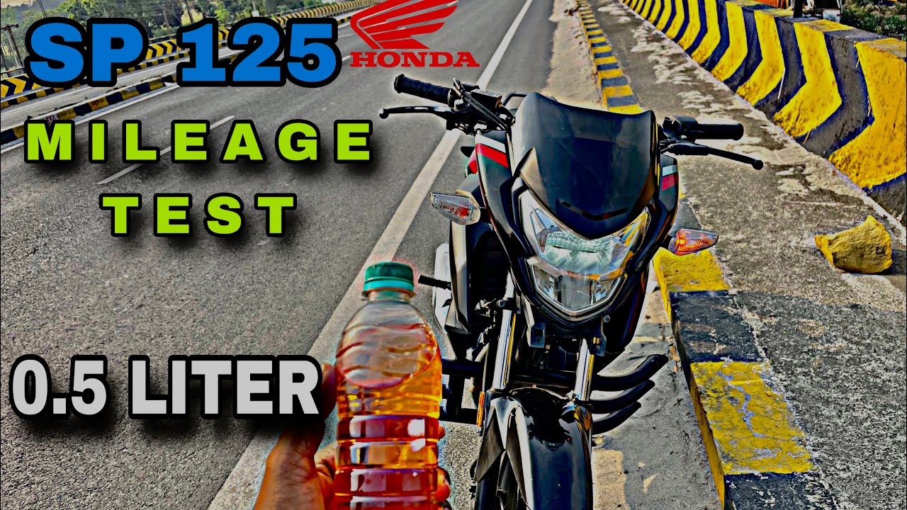 Honda SP 125 : Mileage Test | 0.5 Litre me kitna chalegi