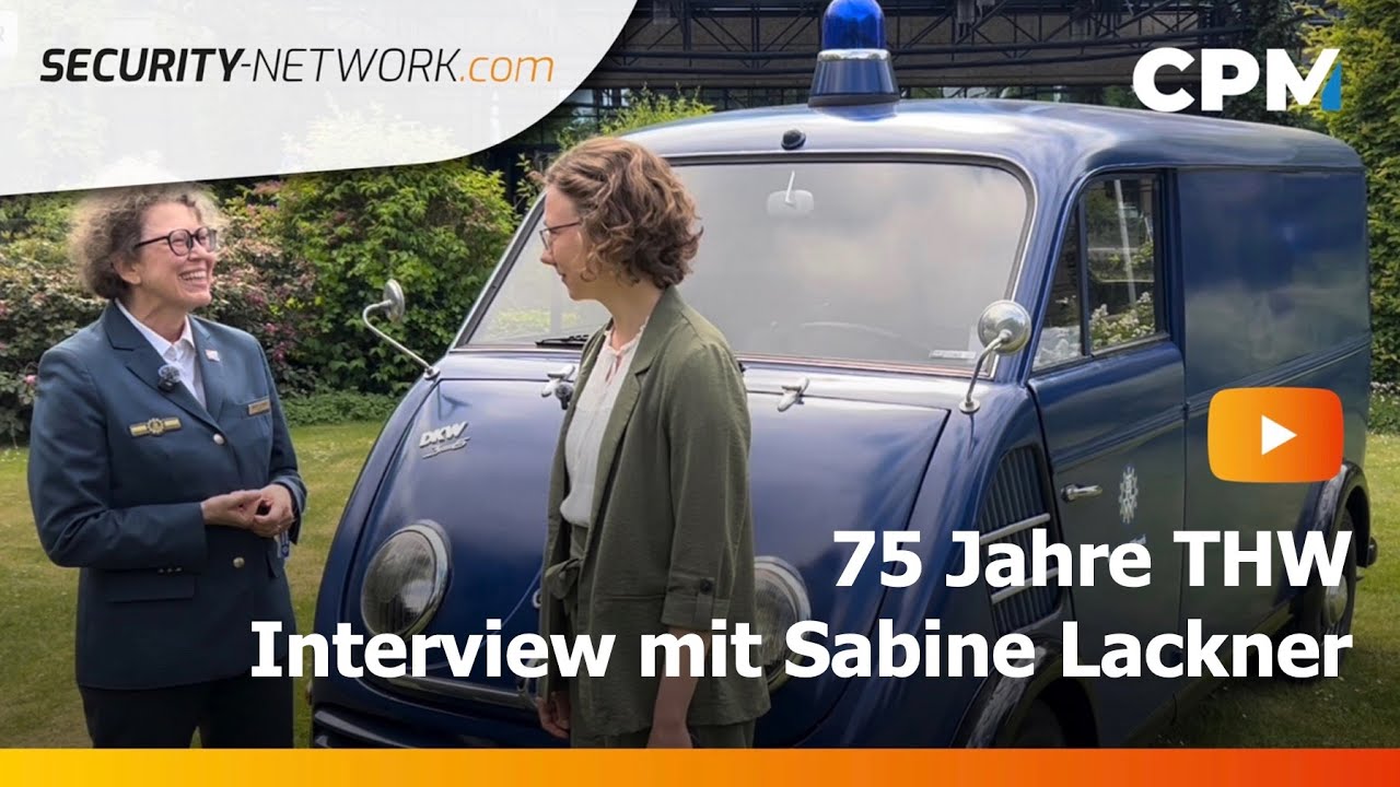 75 Jahre THW - Interview mit Sabine Lackner