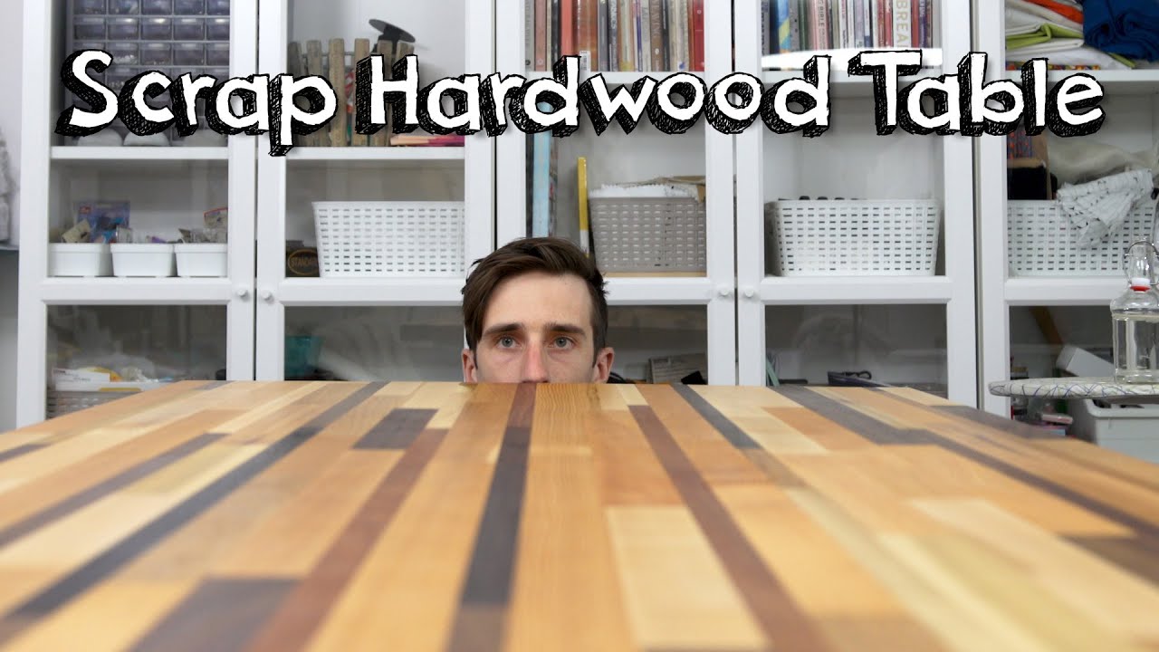How to Build a Scrap Hardwood Table