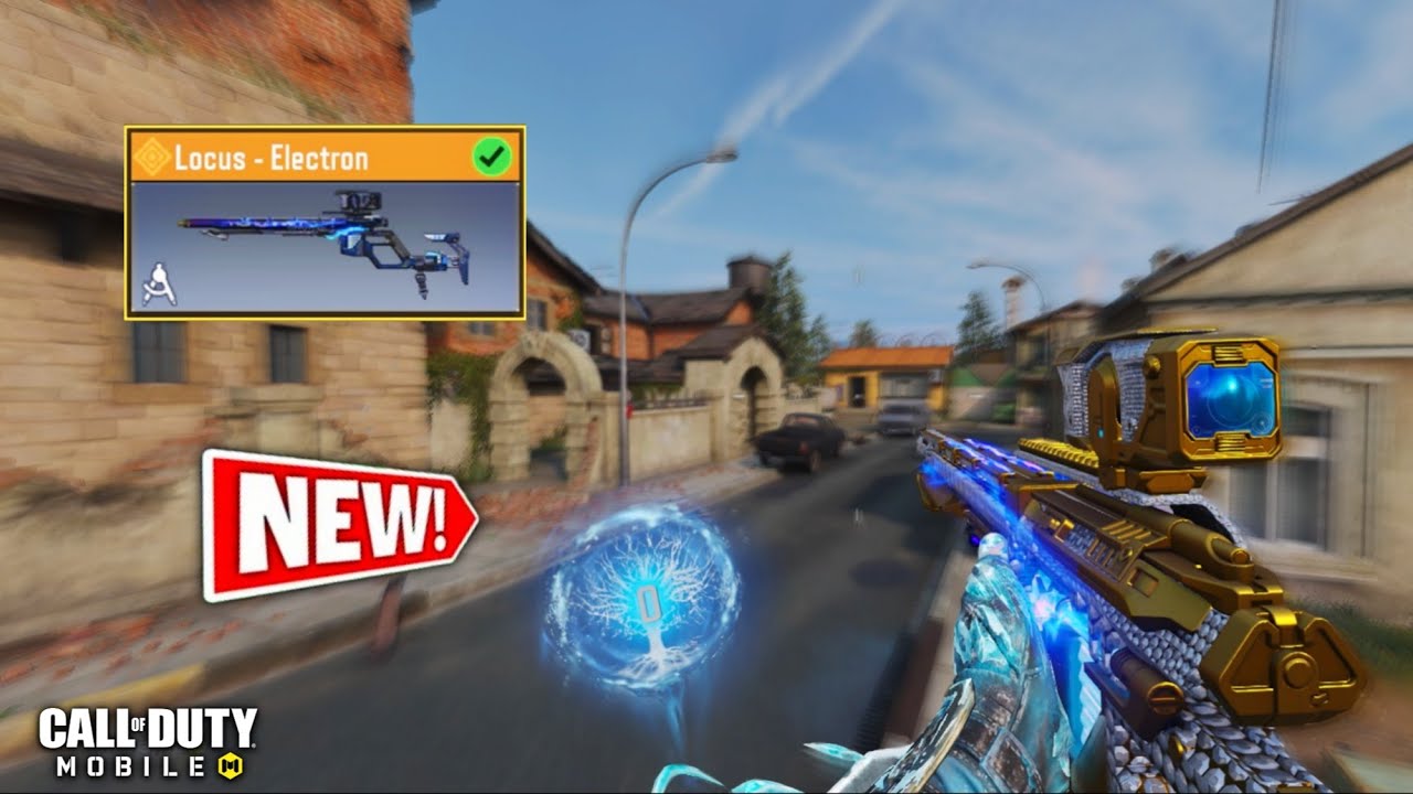 The most Awaited skin is back in CODM |😍  Locus Electron Full Draw 